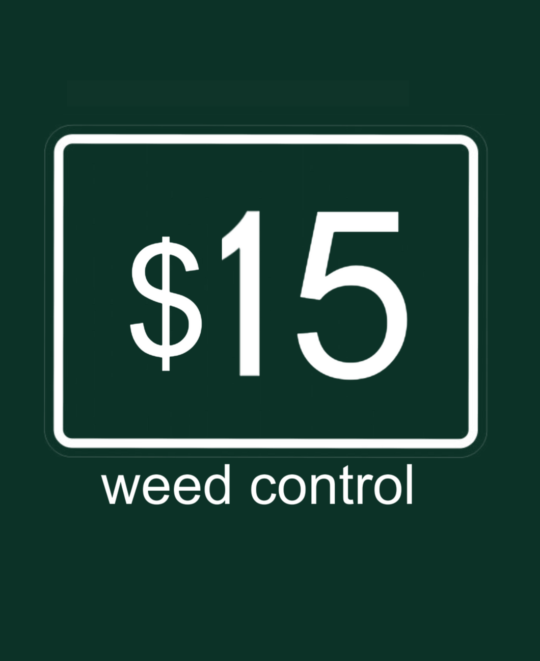 weed control